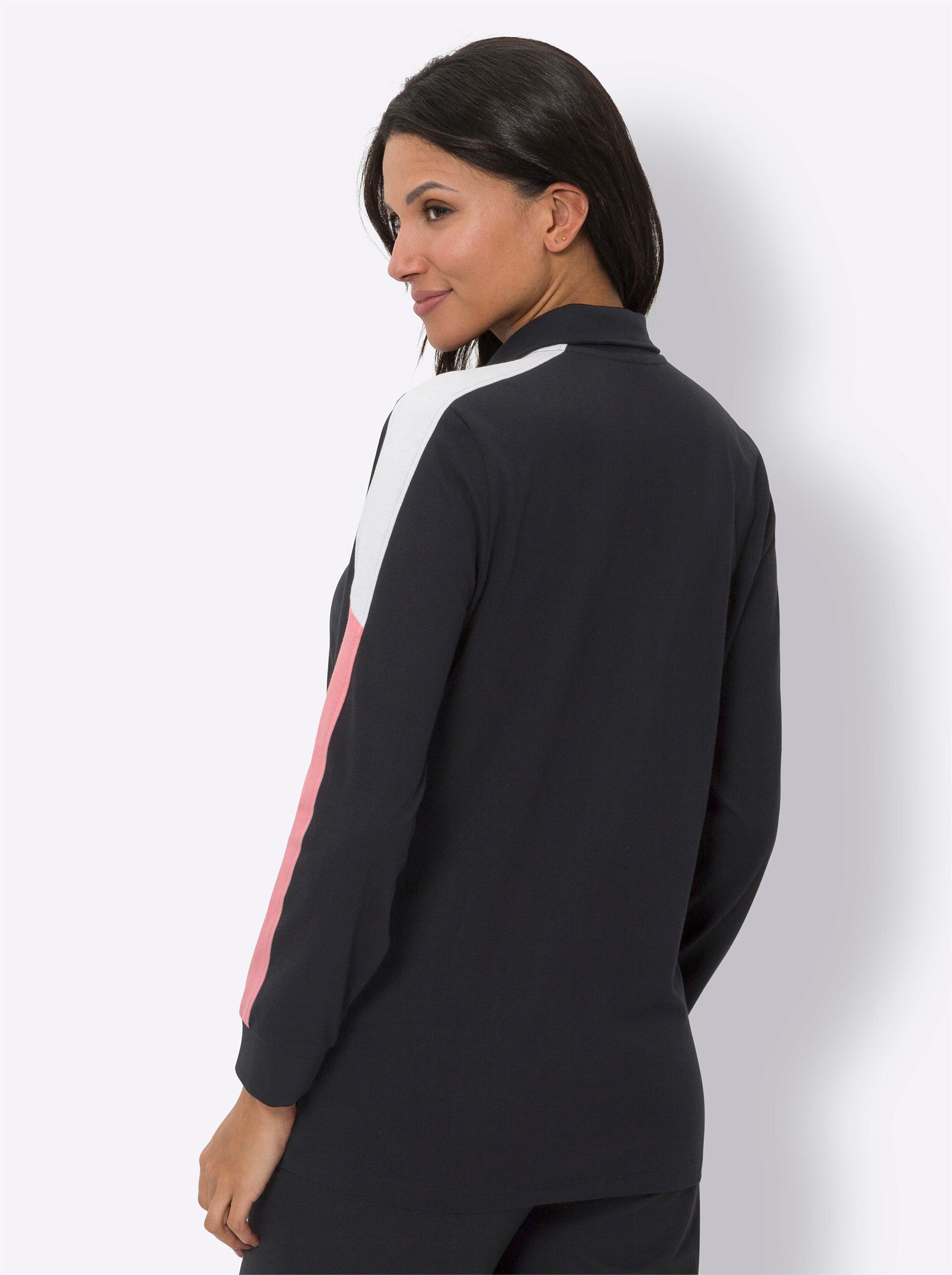 Sieh an! Trainingsshirt Freizeitjacke Langarm günstig online kaufen