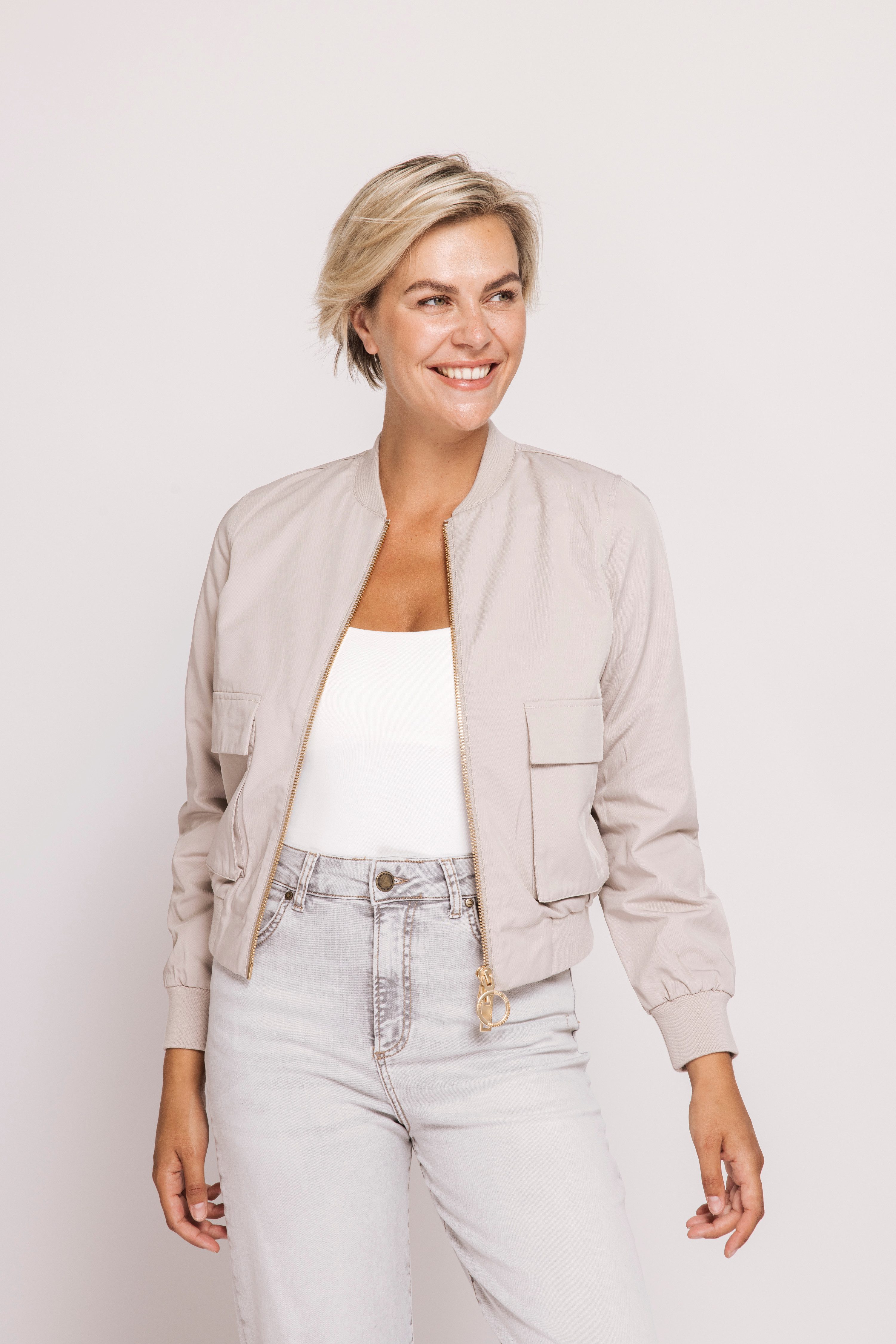 Zhrill Blouson ZHJULIE in Unifarbe