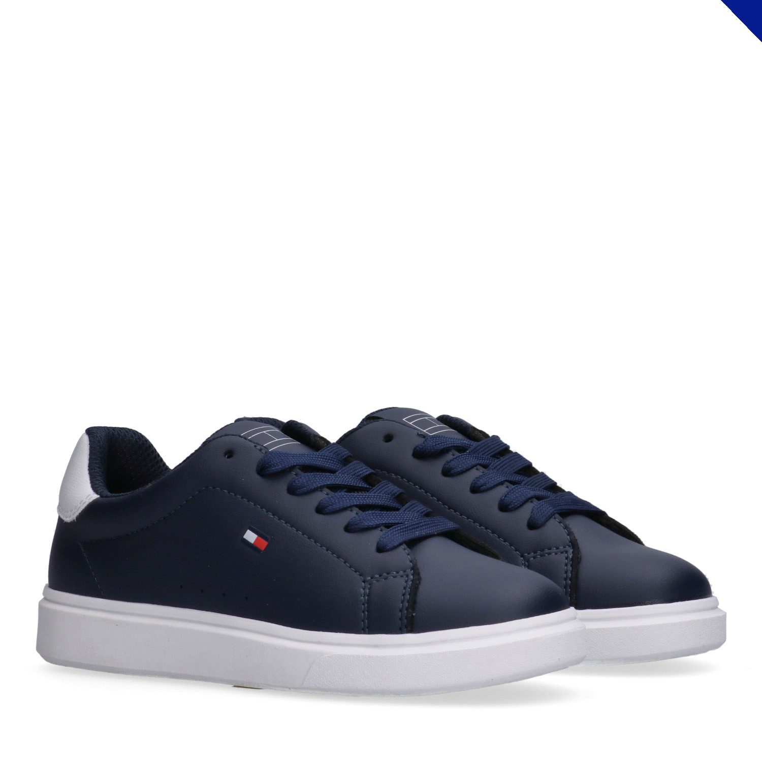 Tommy Hilfiger Sneaker Schnürschuh, Halbschuh Retro Sneaker mit Logoverzierung