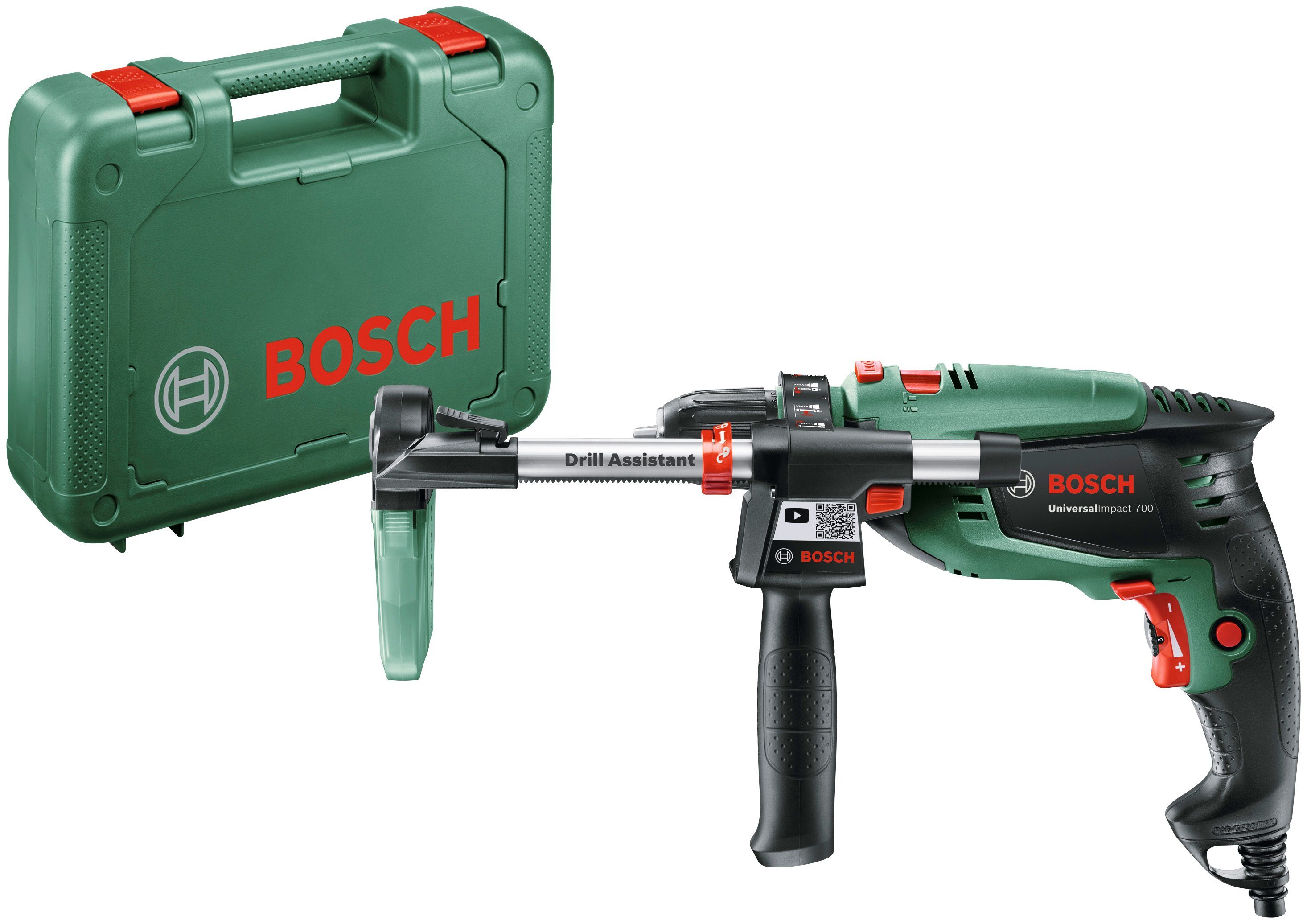 Bosch Home & Garden Schlagbohrmaschine UniversalImpact 700+DA, max. 3000 U/min