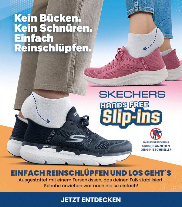 Skechers GARZA Slip-On Sneaker, Slipper mit Heel Pillow™ Fersenkissen für e günstig online kaufen