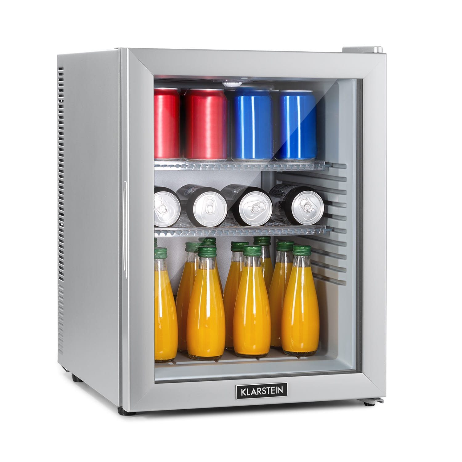 Klarstein Kühlschrank Brooklyn 42 White Mini-Kühlschrank Glastür LED Ablage  10035228, 53.5 cm hoch, 40 cm breit online kaufen | OTTO