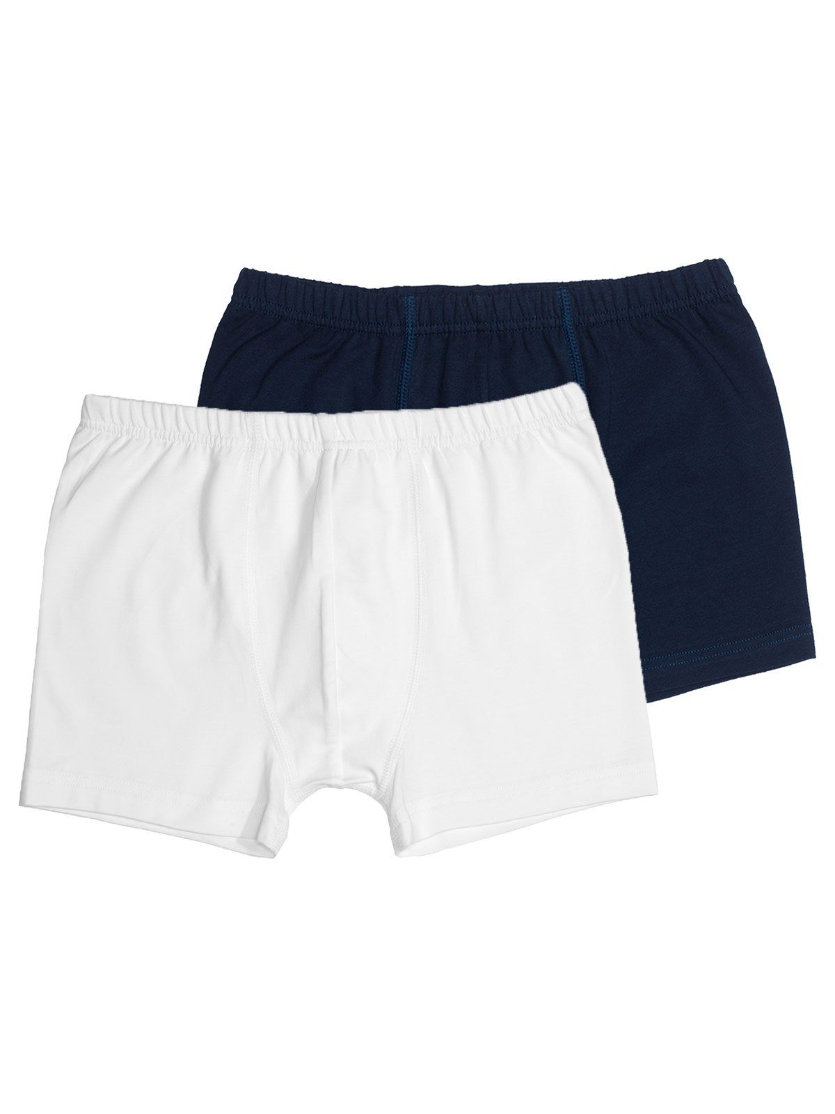 Guter Preis Sweety for Kids Boxershorts 2er hohe (Spar-Set, Retro Jersey 2-St) Knaben Markenqualität Sparpack Single navy Shorts weiss