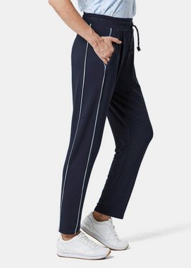 GOLDNER Schlupfhose Bequeme Freizeithose mit Schlupfbund und Taschen