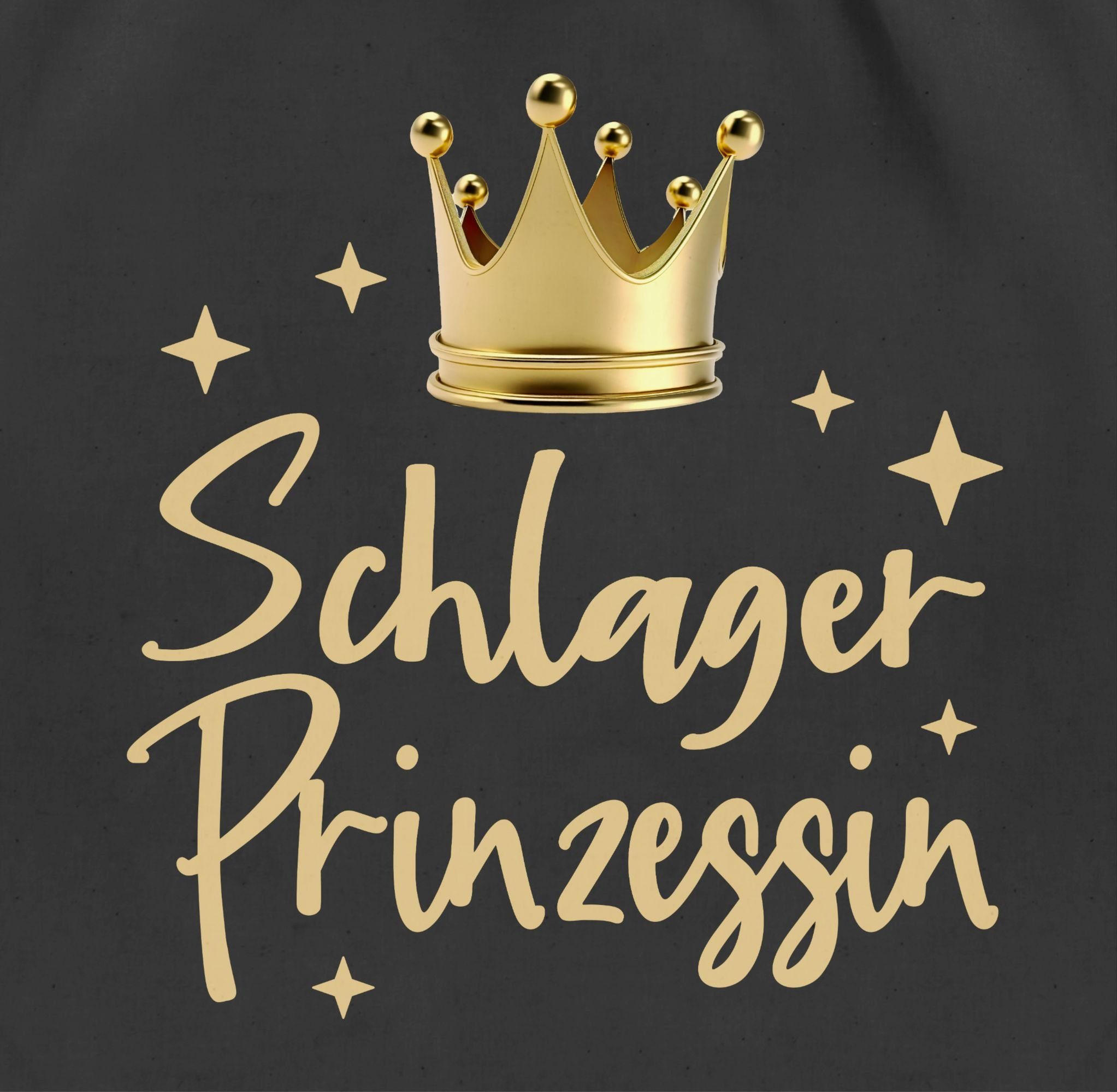 Shirtracer Turnbeutel Schlager Prinzessin I Schlagerparty günstig online kaufen