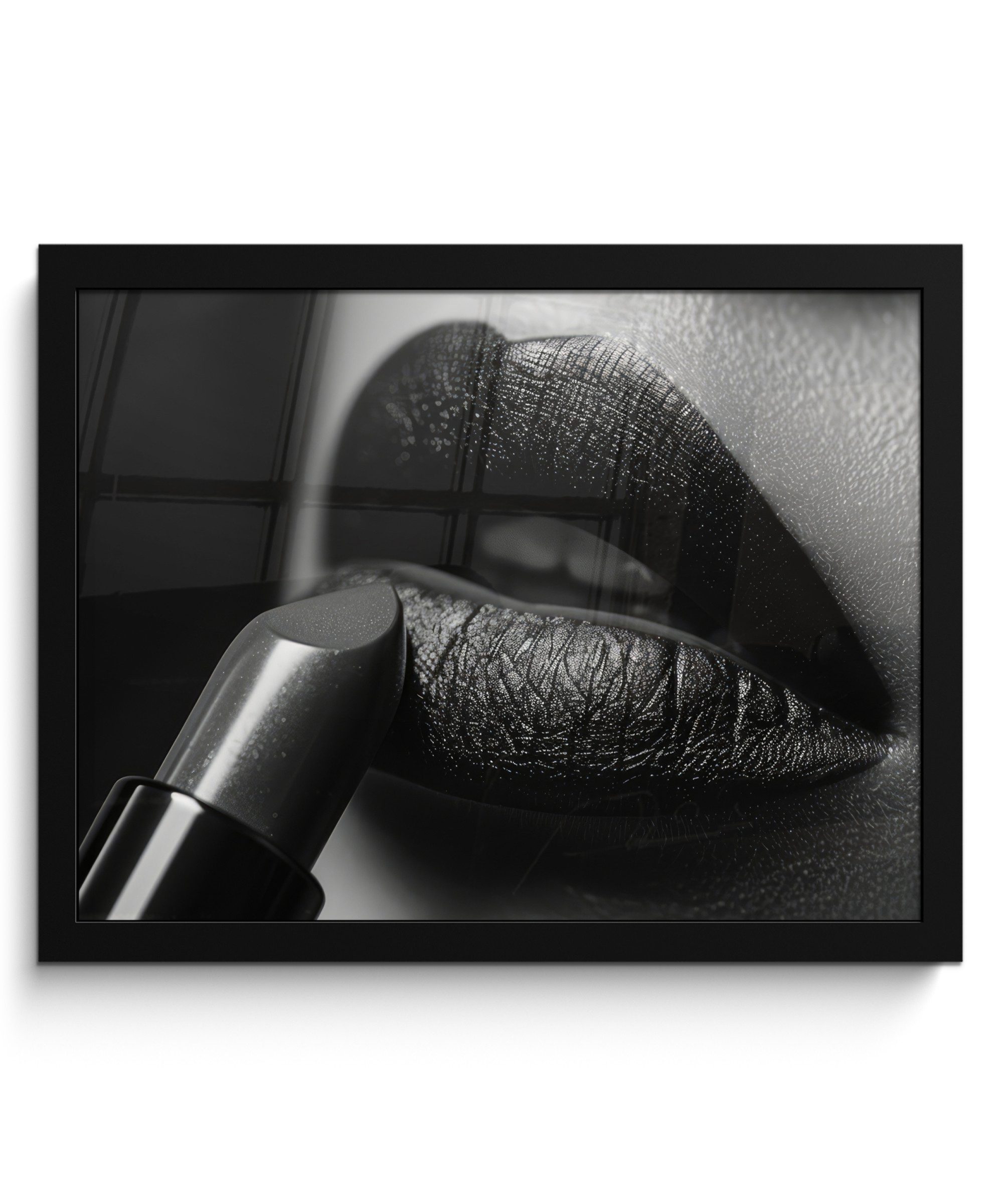 MuchoWow Poster Frau - Lippenstift - günstig online kaufen