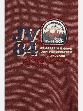 Jan Vanderstorm Sweatshirt BIRKIR mit seitlichen Schlitzen