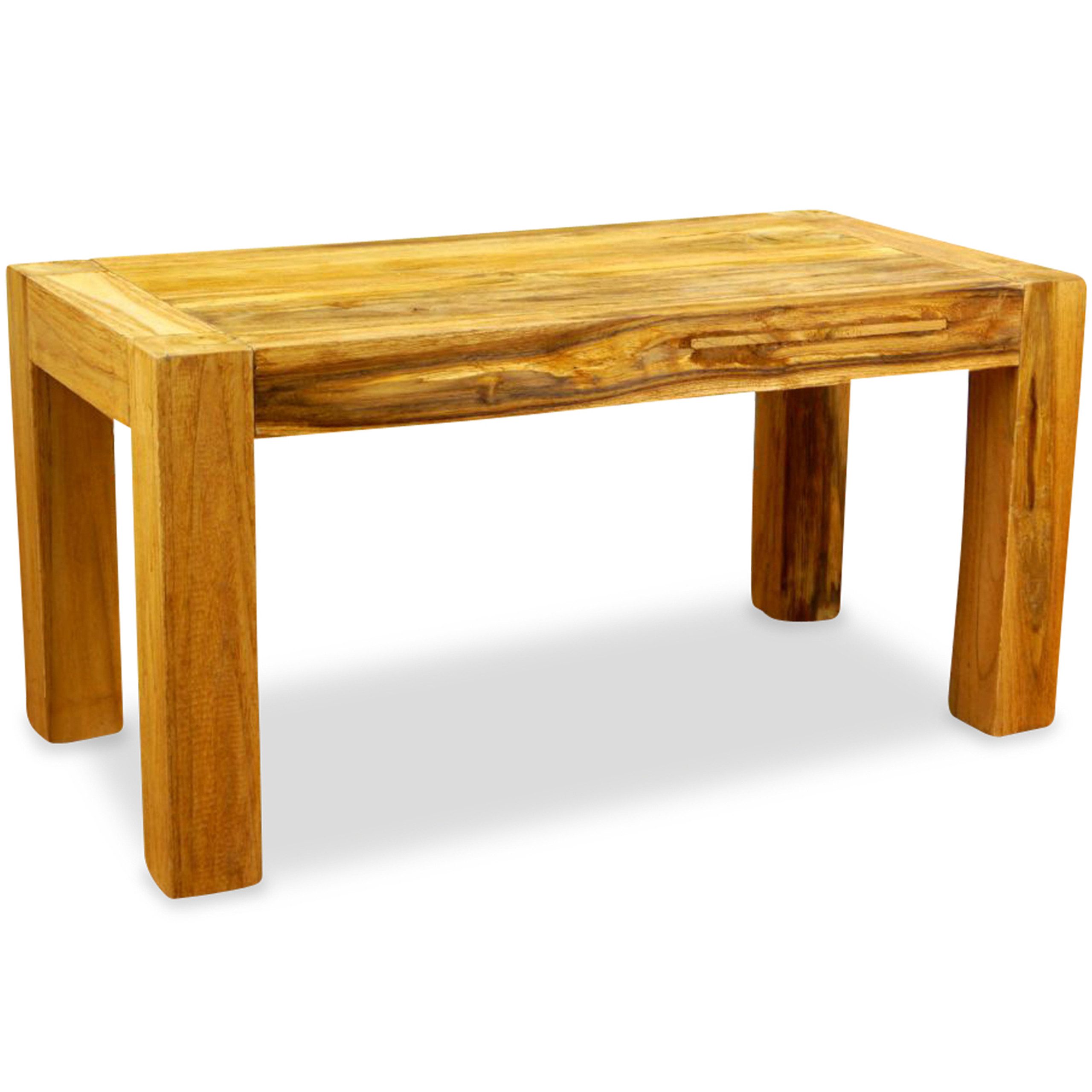 livasia Couchtisch livasia Couchtisch, Sofatisch, Teakholz, Handarbeit 40x80x40cm