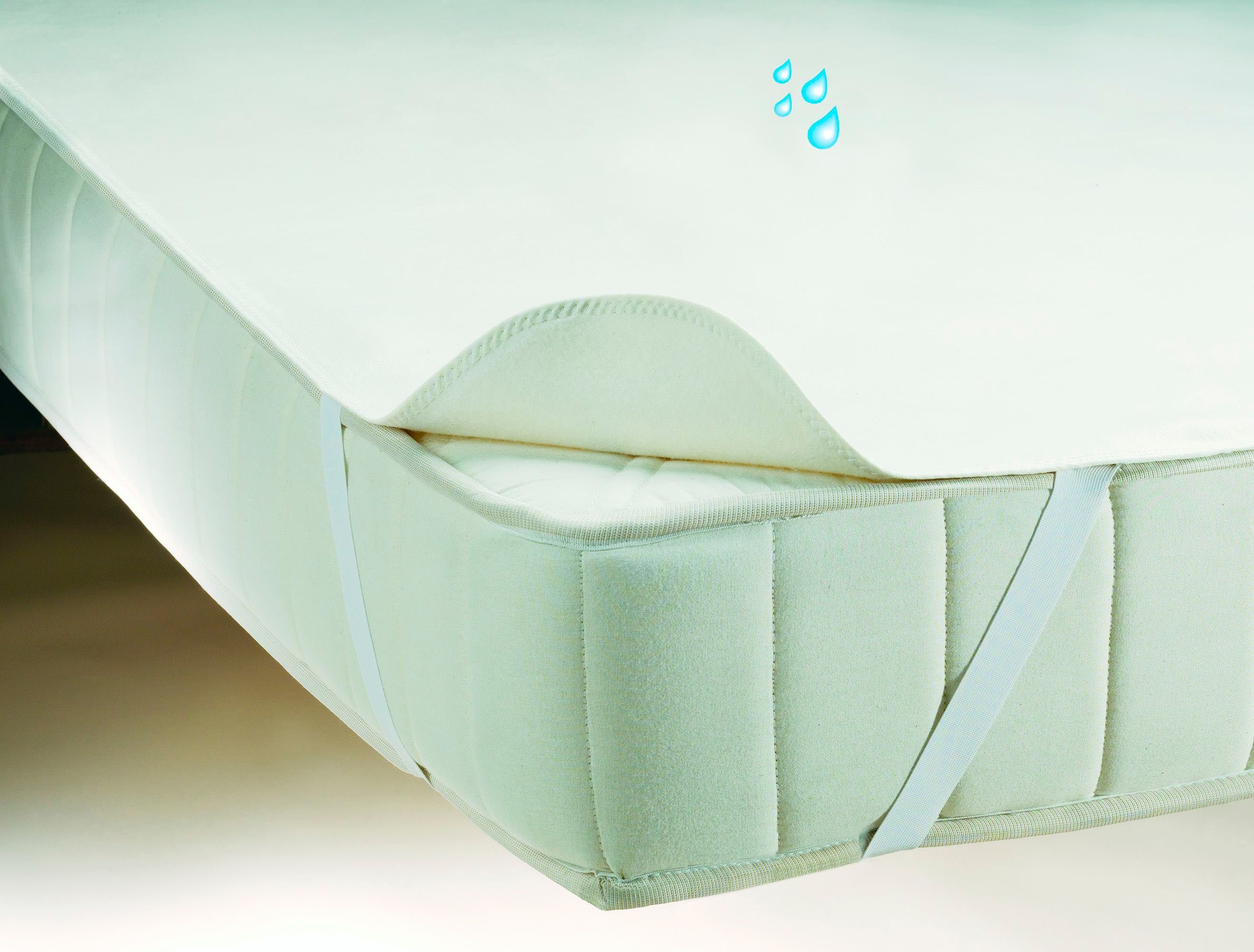 Matratzenauflage Protect & Care, 70x140, 90x200 cm und weiteren Größen, wasserdicht Dormisette Protect & Care, Auflage, Allergiker geeignet (Hausstauballergiker – Bild 2 von 3
