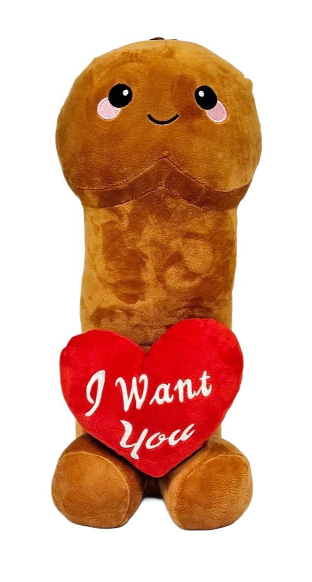 soma Plüschfigur Plüsch Penis Kuscheltier 460cm braun Junggesellenabschied Geschenk (Set, 1-St., Geschenk-Set), Junggesellenabschied Party Geschenk Frauen Abend Dildo Mitbringsel