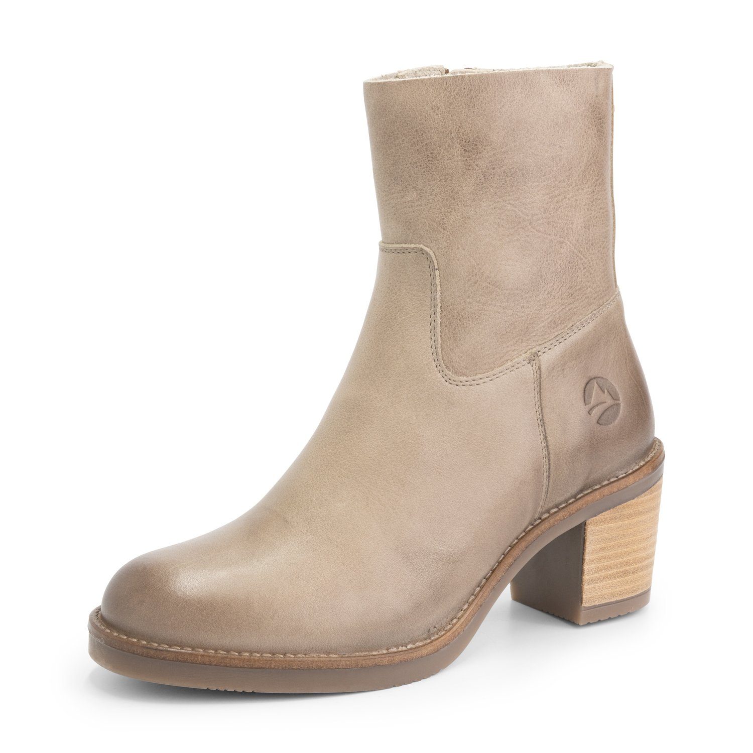 Travelin' Morlaix Lady Stiefelette (Reißverschluss) Leder