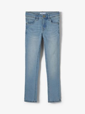 Name It 5-Pocket-Jeans Jungen Denim-Jeans Extra-Slim