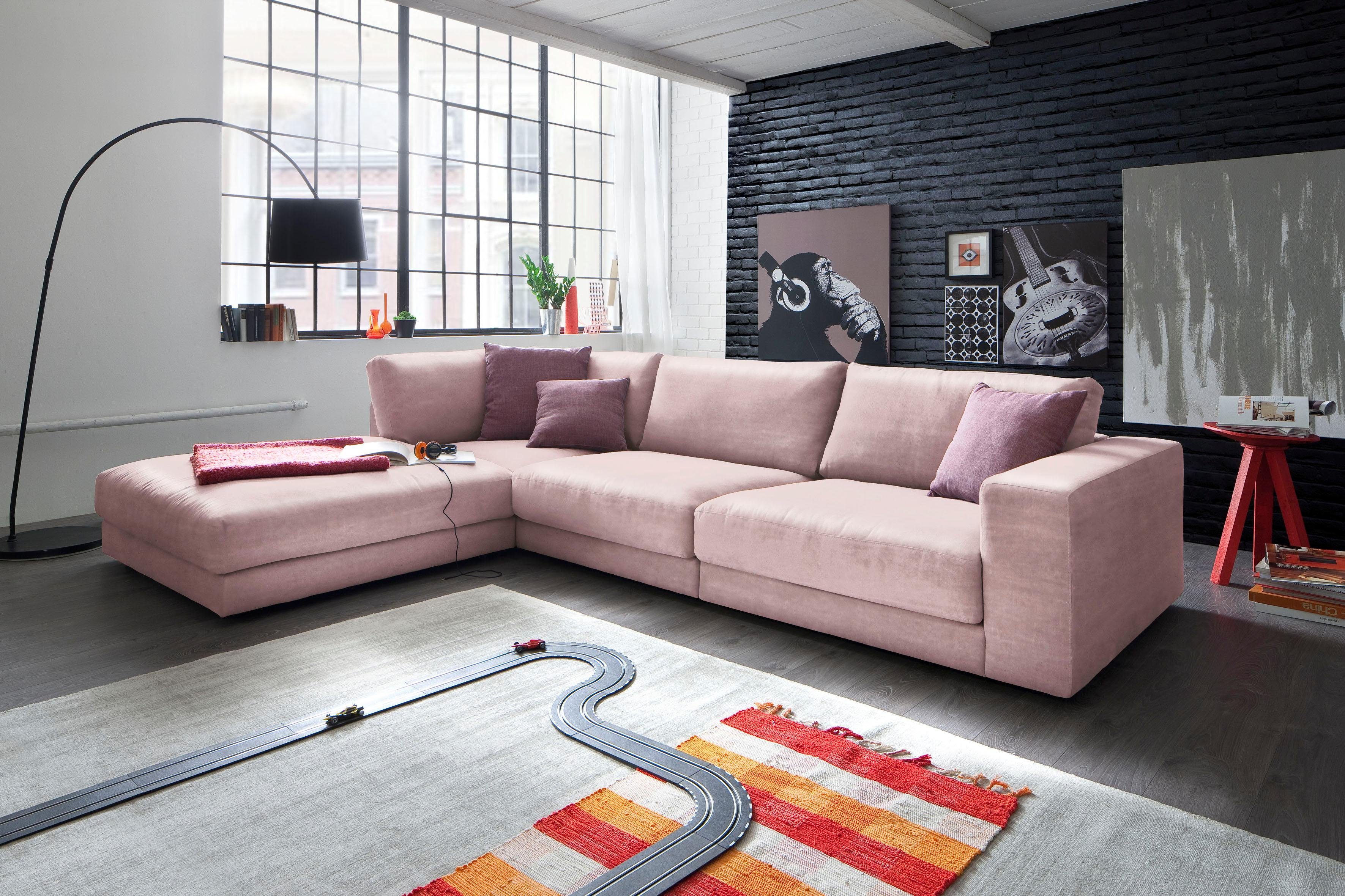 3C Candy Ecksofa Enisa II L-Form, bestehend aus Modulen, daher auch individuell aufstellbarbar