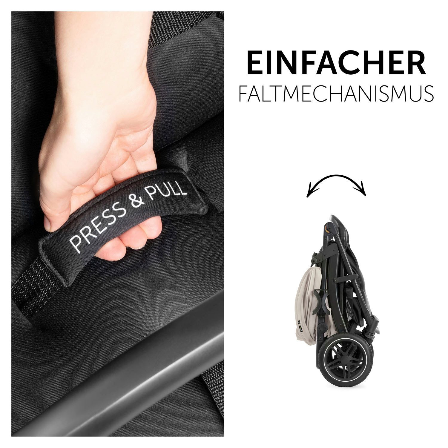 Hauck Kinder-Buggy Rapid 4D, belastbar bis 22 kg