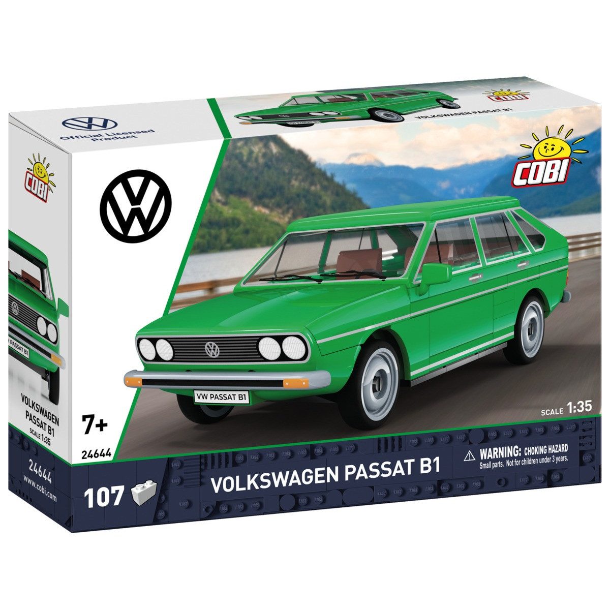 Weihnachtsbaumkugel Bausatz Volkswagen Passat B1 grün 1:35