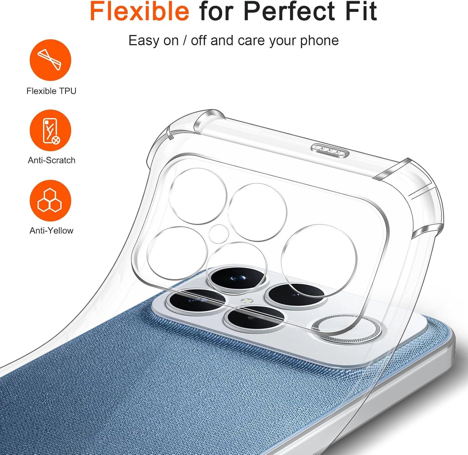 Widmann-Shop Smartphone-Hülle Poco F8 Pro Poco F8 Ultra Case Hülle Transparent Cover Hülle Handy – Bild 3 von 5