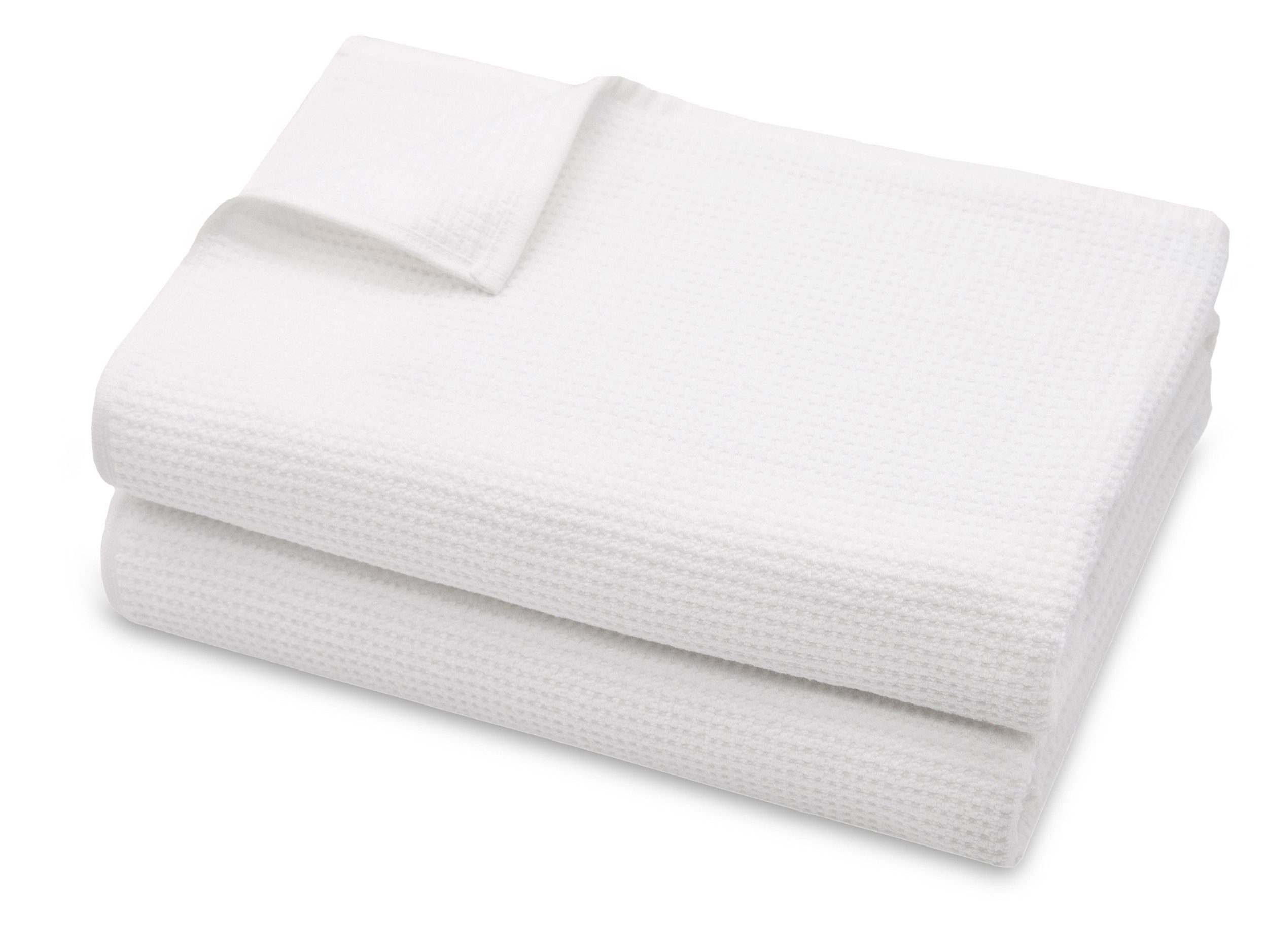 ZOLLNER Saunatuch, Baumwolle (2-St), 70 x 180 cm, 100% Baumwolle, vom Hotelwäschespezialisten, Waffelpique