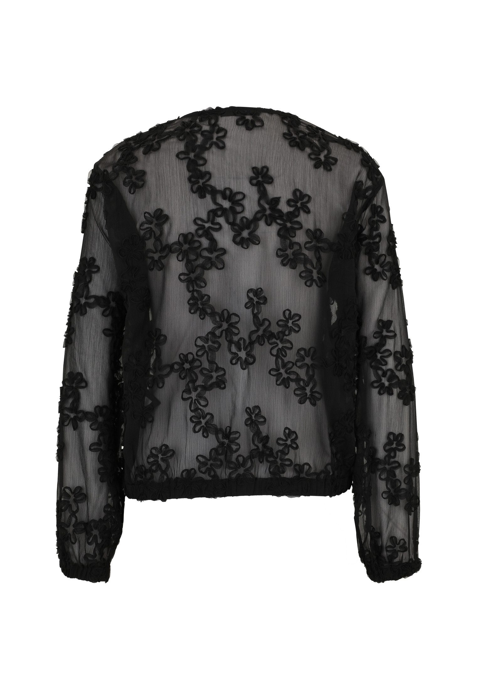 Zero Chiffonbluse Damen mit Blumenmuster