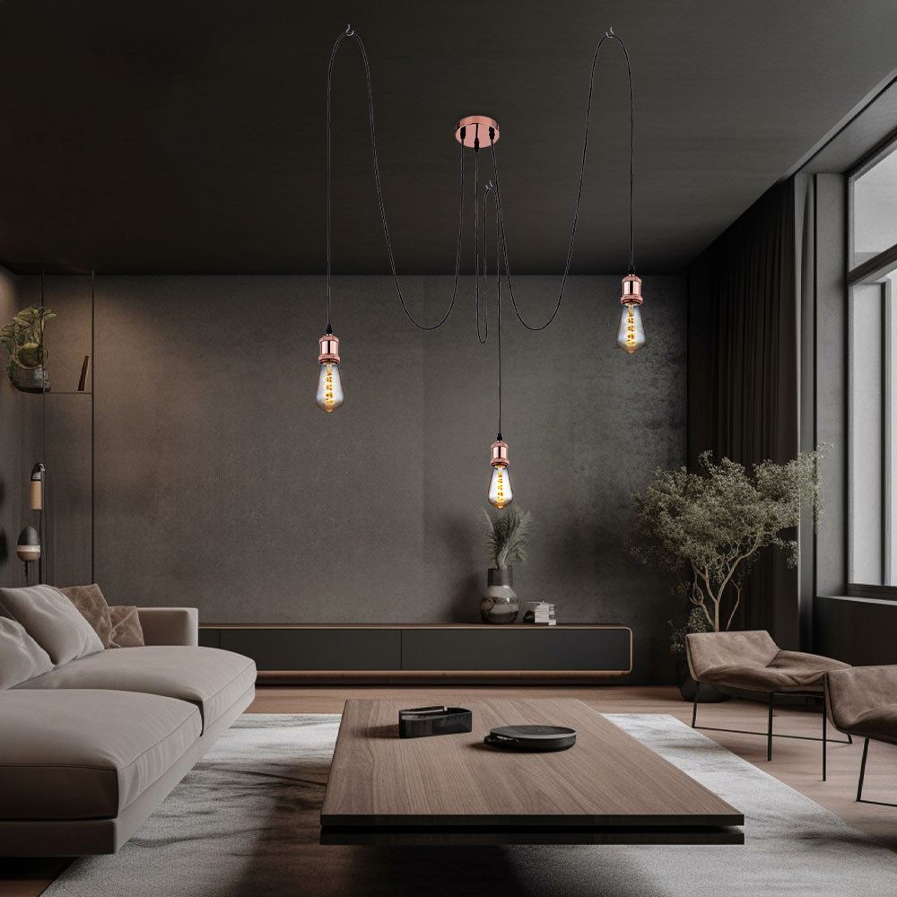 GLOBO LIGHTING Hängeleuchte, Leuchtmittel nicht inklusive, günstig online kaufen