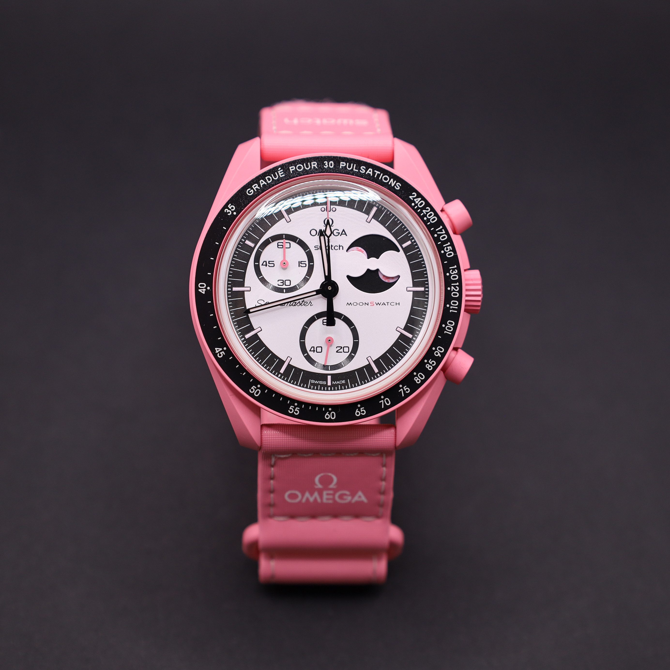 Swatch Chronograph Swatch x Omega Moonswatch Mission to the SUPER PINK MOON günstig online kaufen