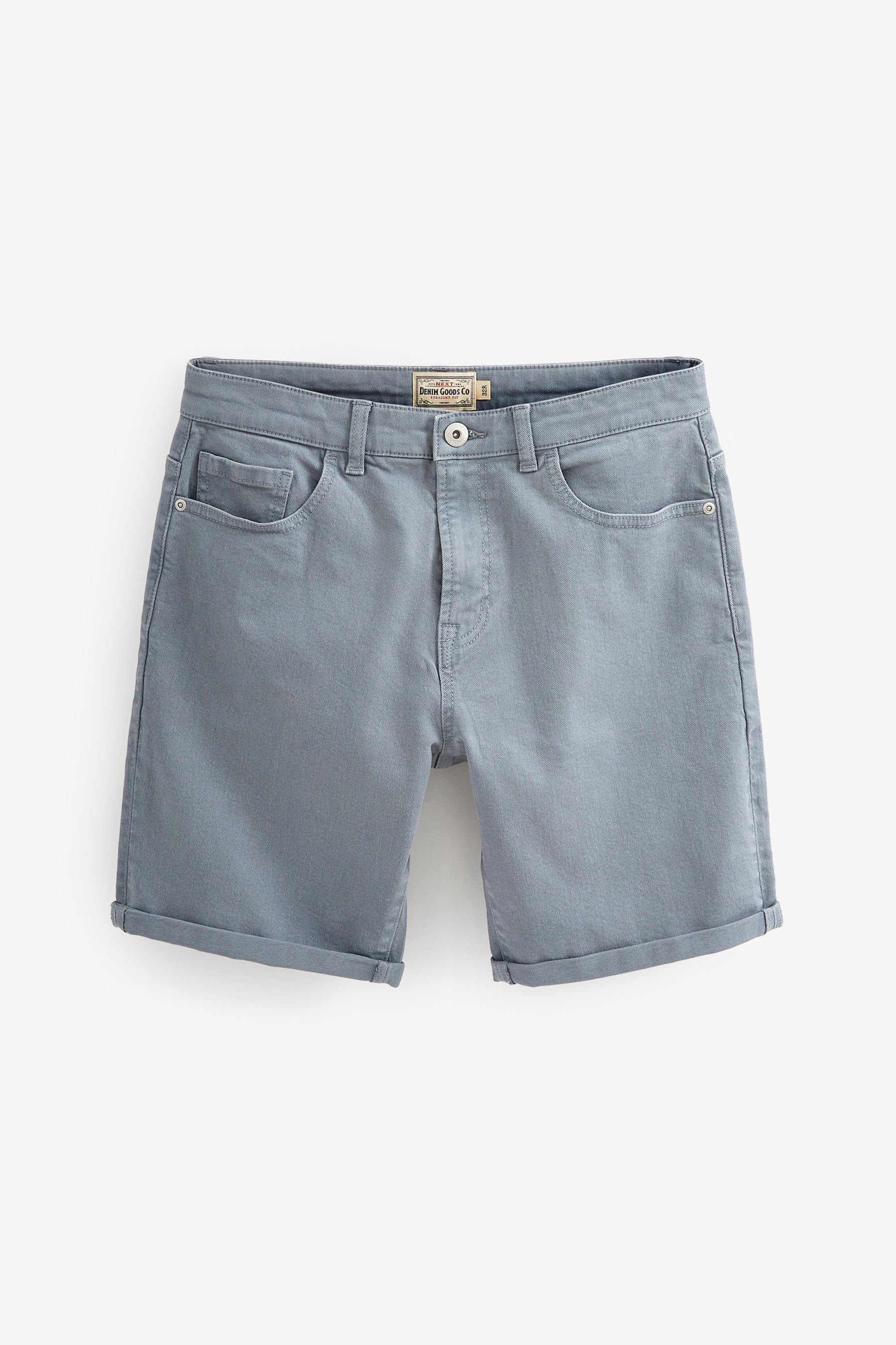 Next Jeansshorts Denim-Shorts mit Stretchanteil (1-tlg) Blue