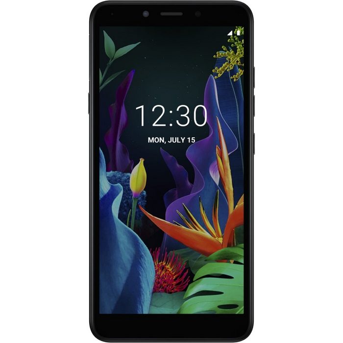 LG K20 16GB - Smartphone - aurora black Smartphone (13 84 cm/5 45 Zoll 16 GB Speicherplatz 8 MP Kamera)