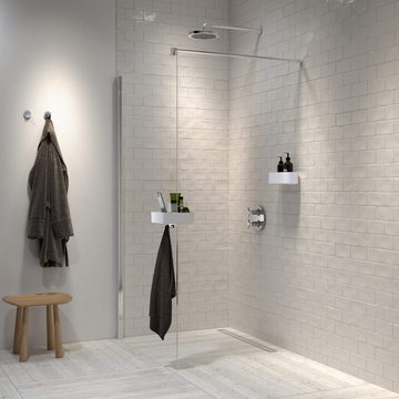EBUY Duschkorb Kein Bohren erforderlich, aufsteckbarer Duschkorb mit Haken (1 St)