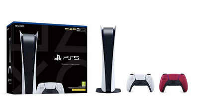 Playstation 5 Digital Edition (inkl. zweiten Controller (Farbe wählbar)