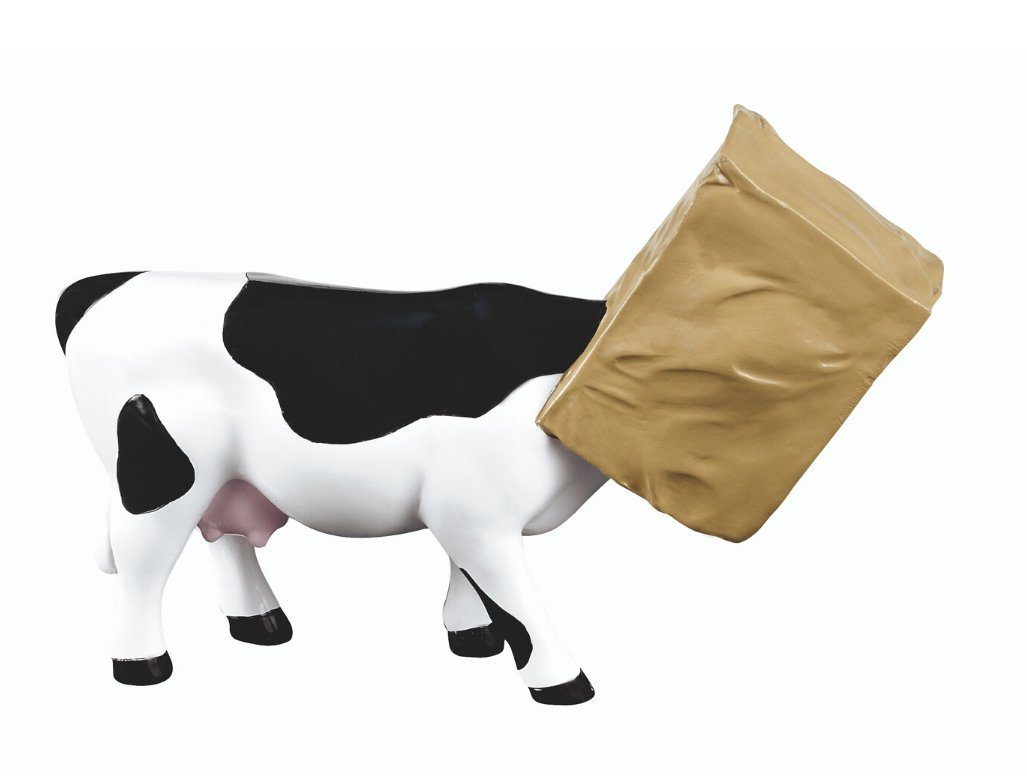CowParade Tierfigur Cow Hide - Cowparade Kuh Medium