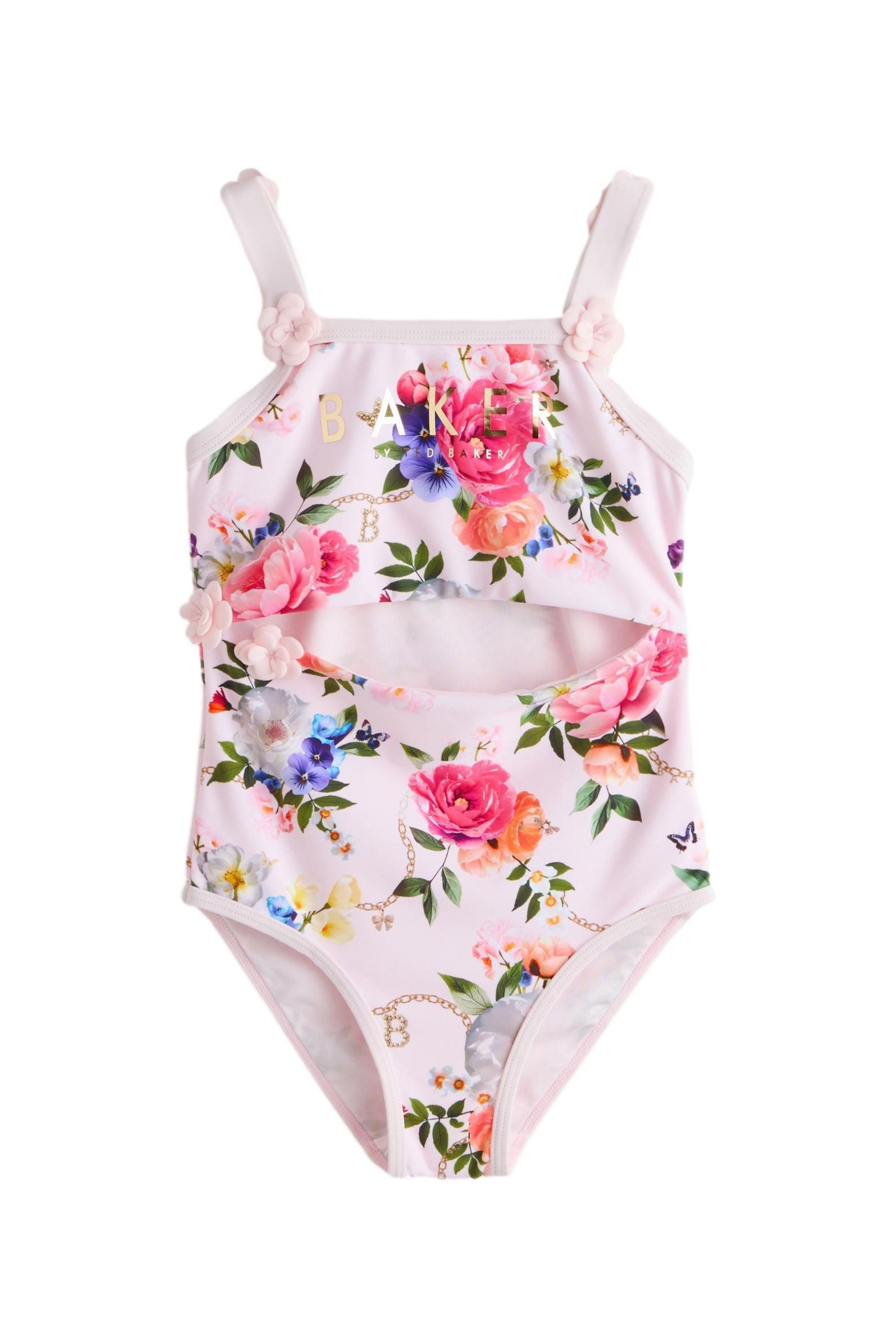 Badeanzug Baker By Ted Baker Badeanzug mit Blumen-Print