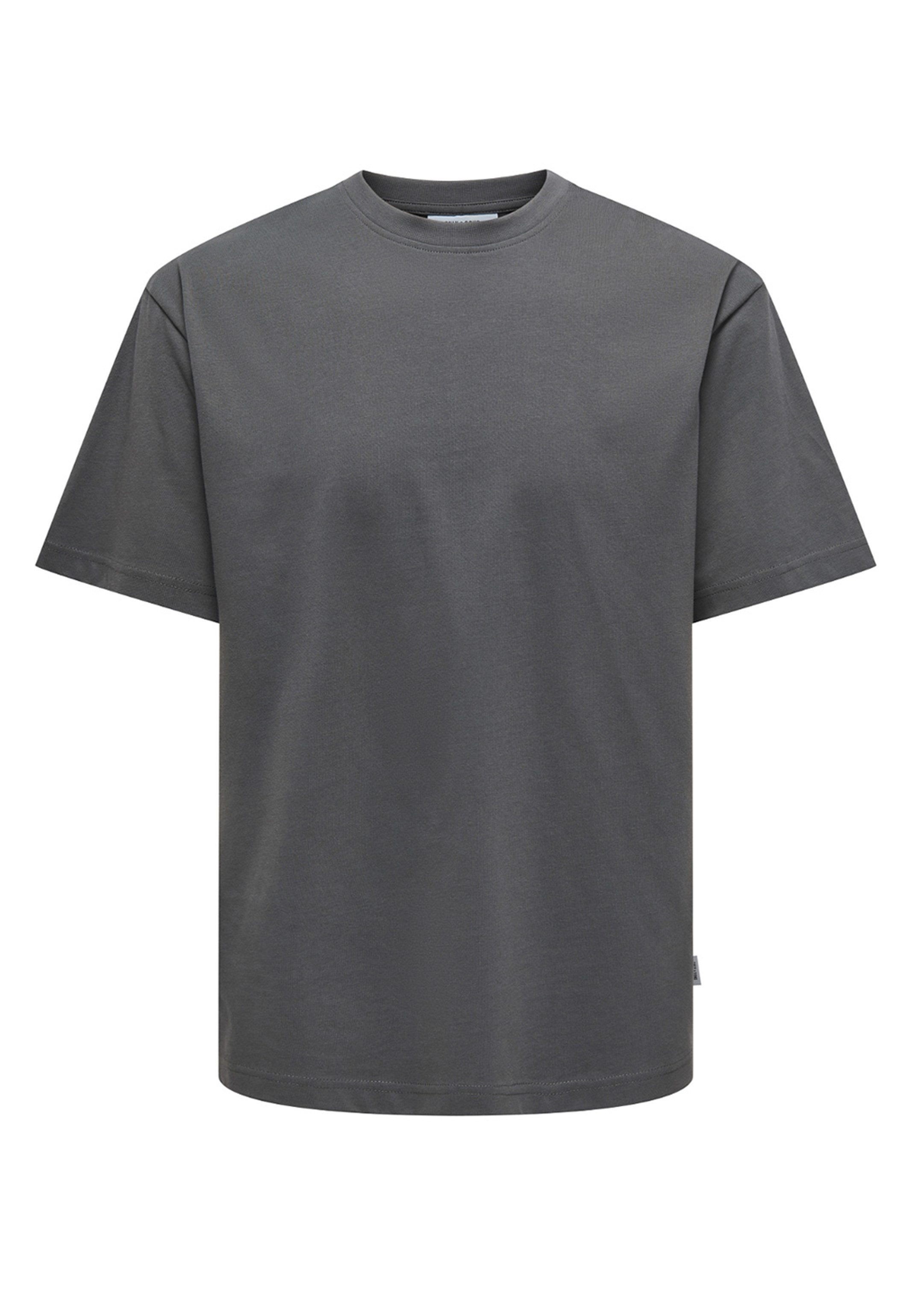Only & Sons Herren Rundhals T-Shirt ONSFRED - Relaxed Fit günstig online kaufen