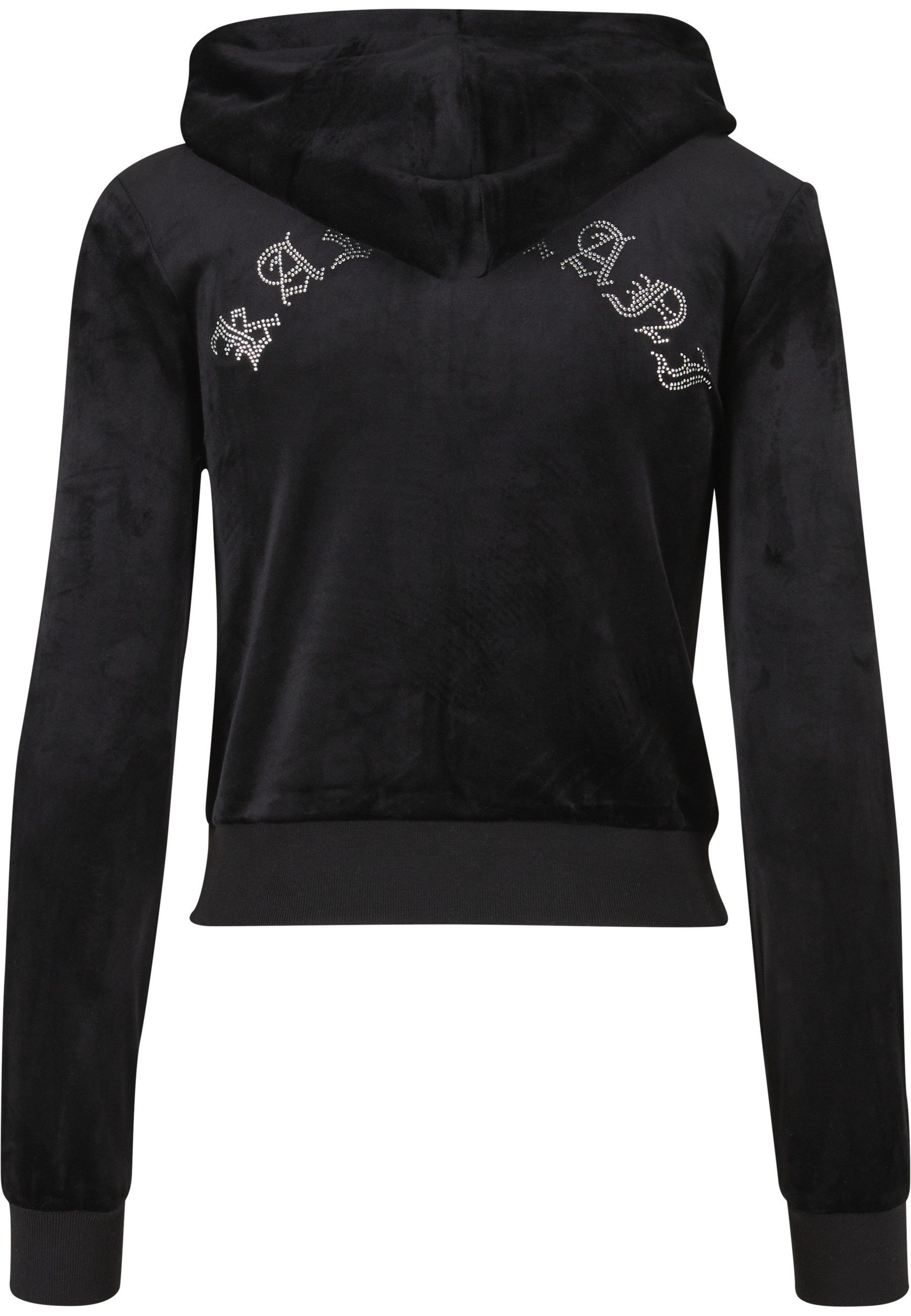 Karl Kani Outdoorjacke Karl Kani Signature Rhinestone Velours Tight Trackjacket (1-St)