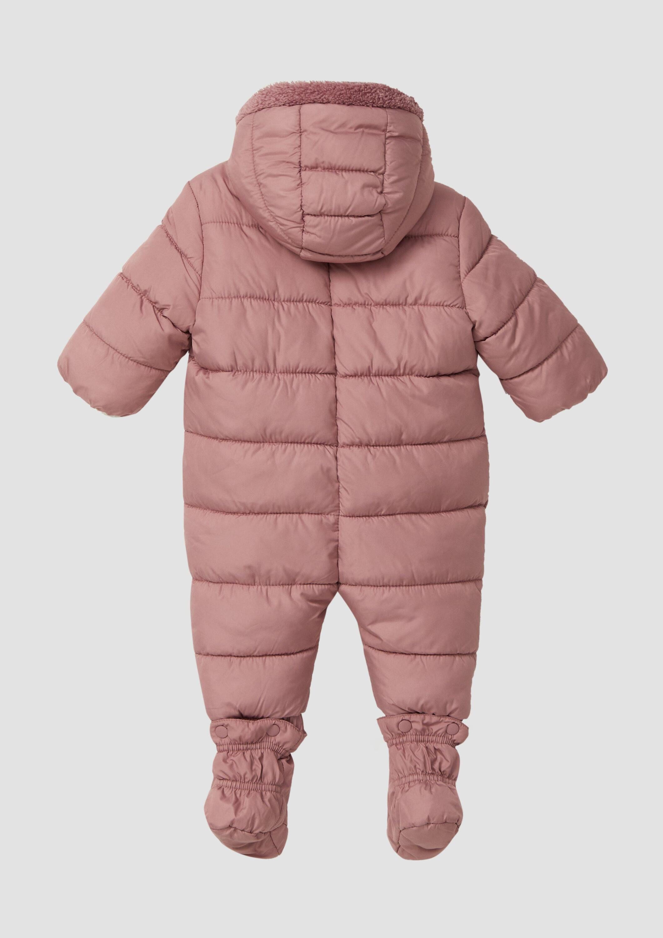 s.Oliver Winterjacke Overall Unisex Wattierter Overall mit Kapuze