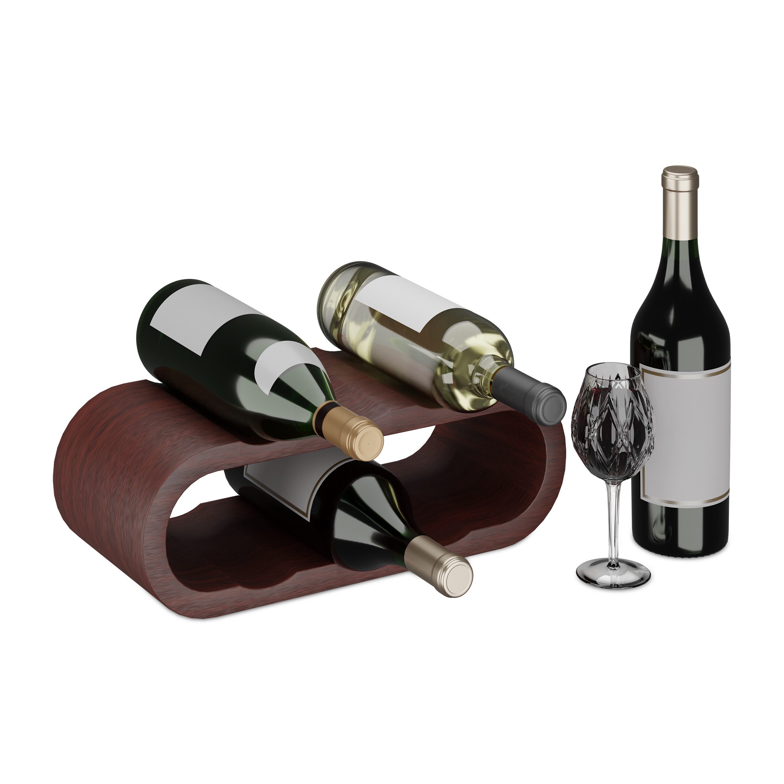 relaxdays Weinregal für 6 Flasche günstig online kaufen