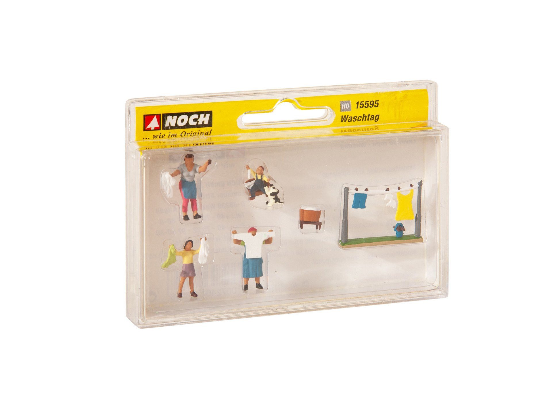 NOCH Dekofigur NOCH Waschtag, handkolorierte Modellfiguren H0, id