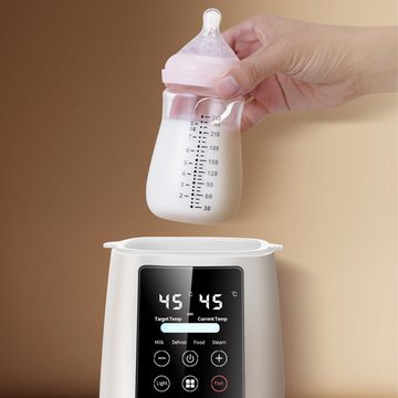 Welikera Babyflaschenwärmer Flaschenwärmer, 6-in-1-Funktion, Sterilisation bei hoher Temperatur