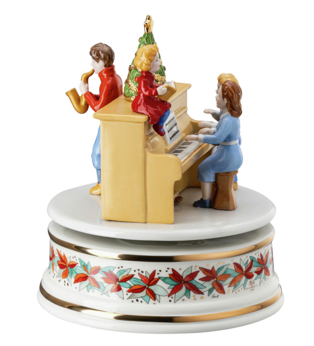Hutschenreuther Weihnachtsfigur Sammelkollektion 2023 Weihnachtsklänge Spieluhr groß