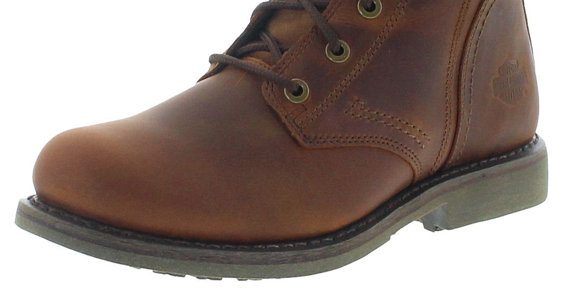 HARLEY-DAVIDSON D97029 DARNEL CE Herren Schnürstiefel Braun Bikerboots CE zertifiziert