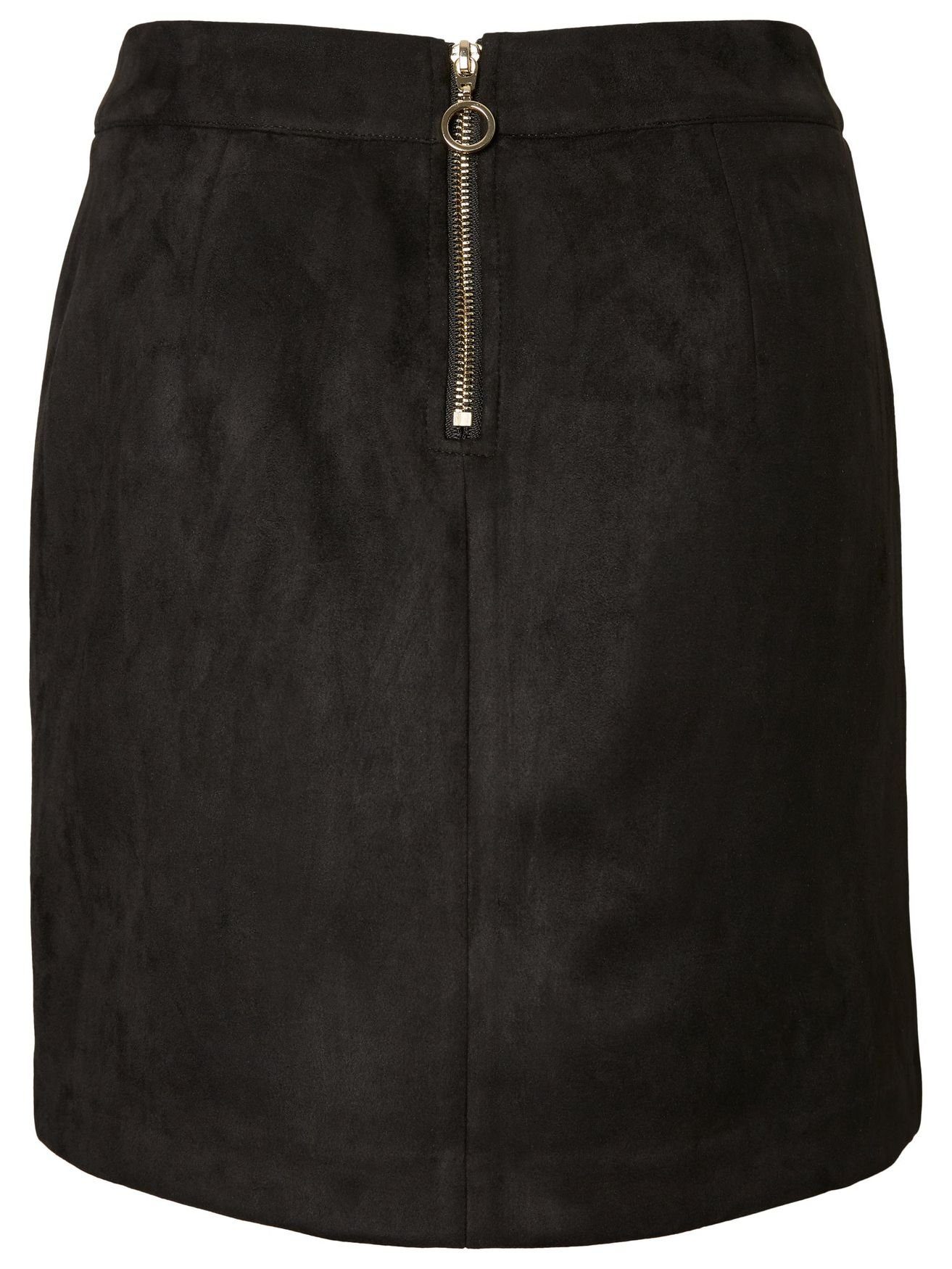 Vero Moda Sommerrock Velours Feiner Samt Nicki SKIRT VMDONNADINA VMDONNADINA FAUXSUEDE SHORT SKIRT NOOS