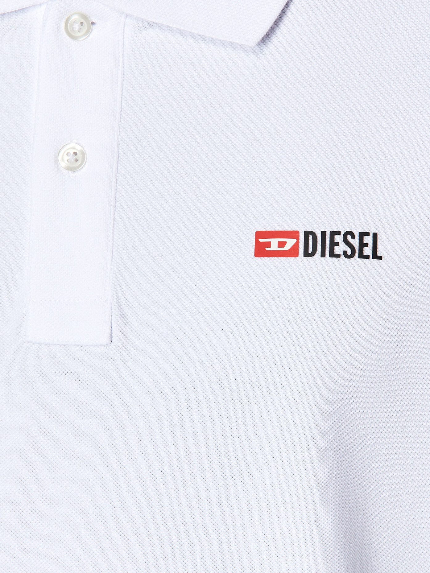 Diesel Poloshirt körperbetonende Slim Fit Passform - T-SMITH-DIV