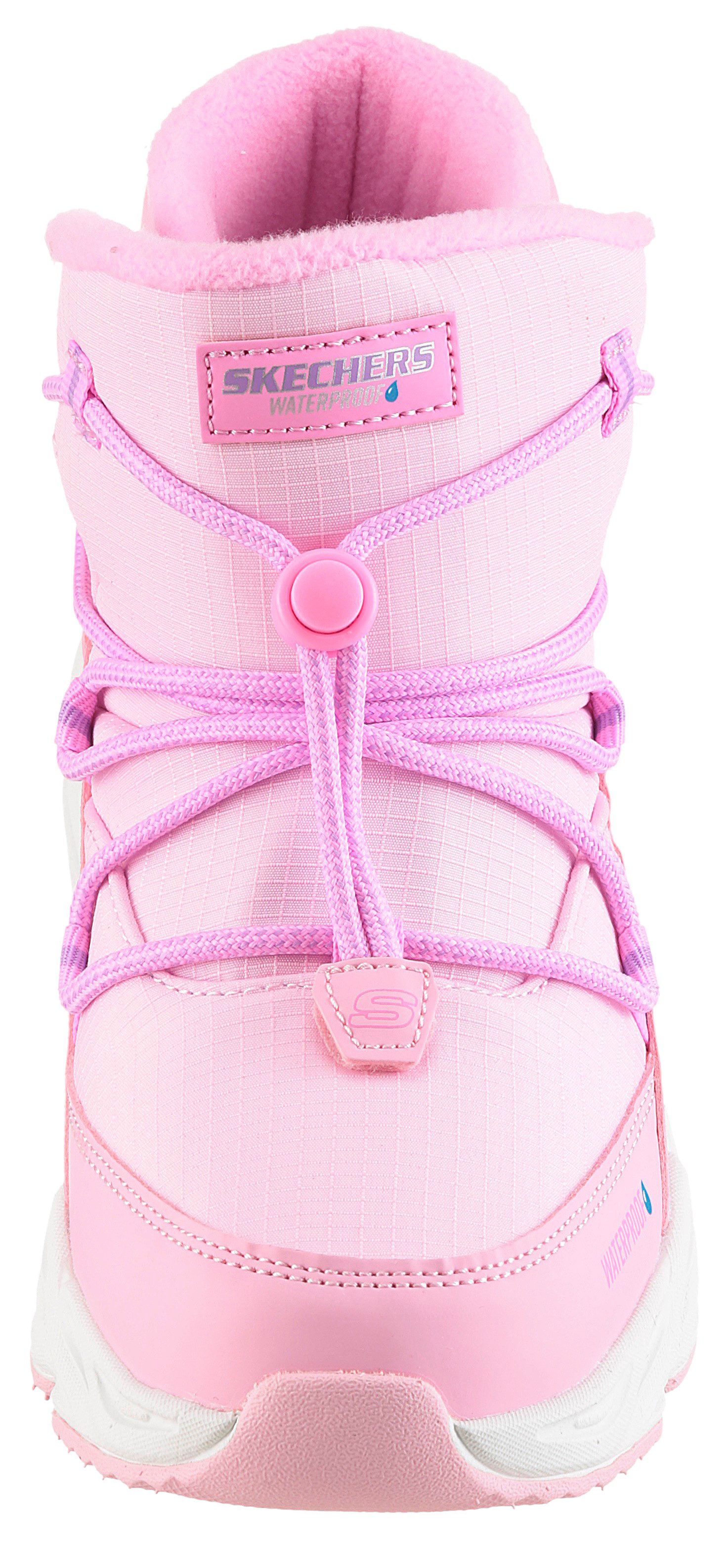 Skechers TURBO TREAD Schlupfboots Winterboots mit Gummizug, Größenschablone zum Download