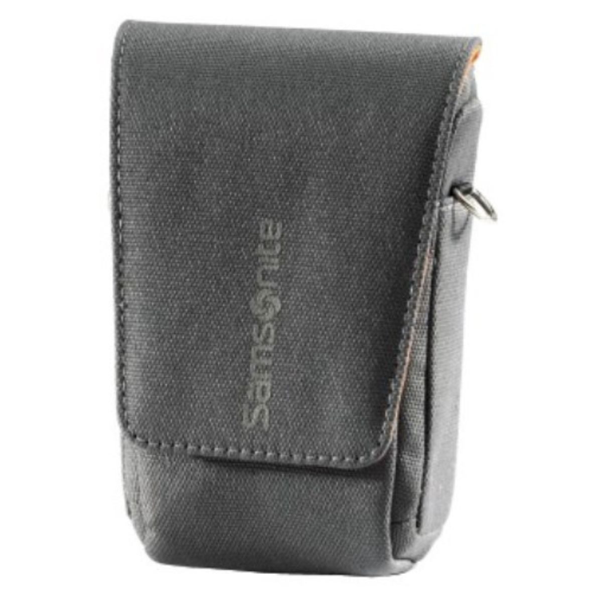 Samsonite Kameratasche Torbole 50J Kamera-Tasche Foto-Tasche Grau, Case Etui Gürtelschlaufe Schultergurt Innenfach für Digital-Kamera