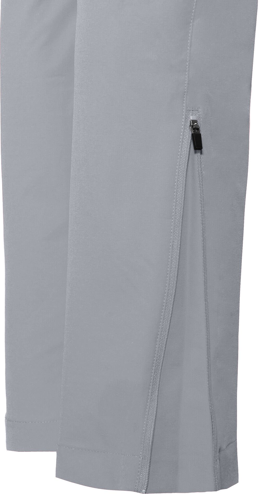 Bergson Outdoorhose VIDAA COMFORT Zipp-Off Damen Wanderhose, leicht, strapazierfähig, Normalgrößen, hellgrau