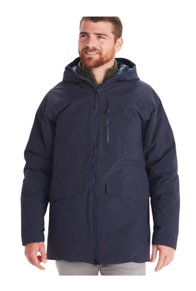 Winterjacke Oslo Gore-Tex (wasserdicht, wärmend dank Daunenfüllung) navyblau