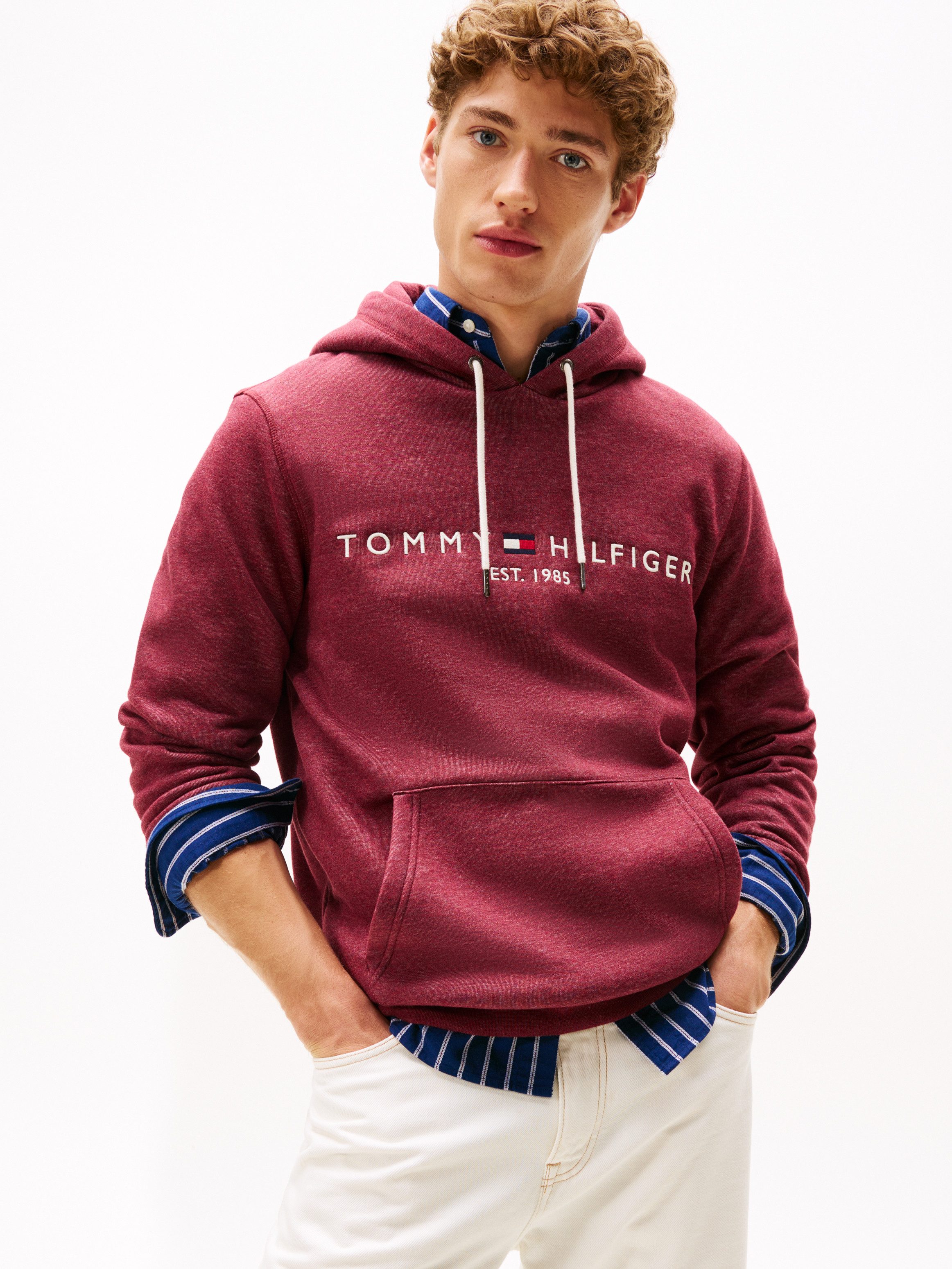Tommy Hilfiger Kapuzensweatshirt TOMMY LOGO HOODY günstig online kaufen