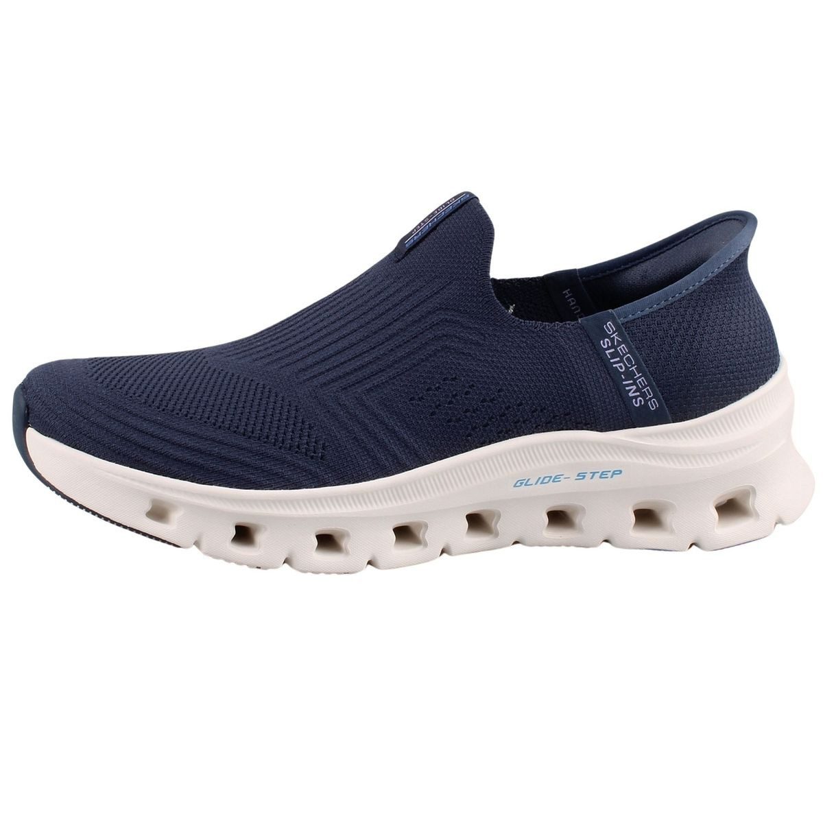 Skechers 150422-NVY Slipper, Heel Pillow™ - geformtes Fersenpanel