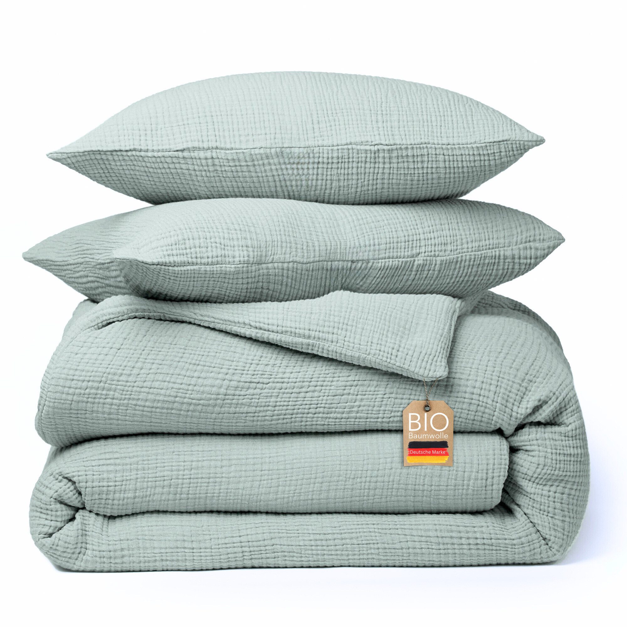 blanketino Bettwäsche Bettbezug Set aus 100% Musselin Bio-Baumwolle, atmung günstig online kaufen