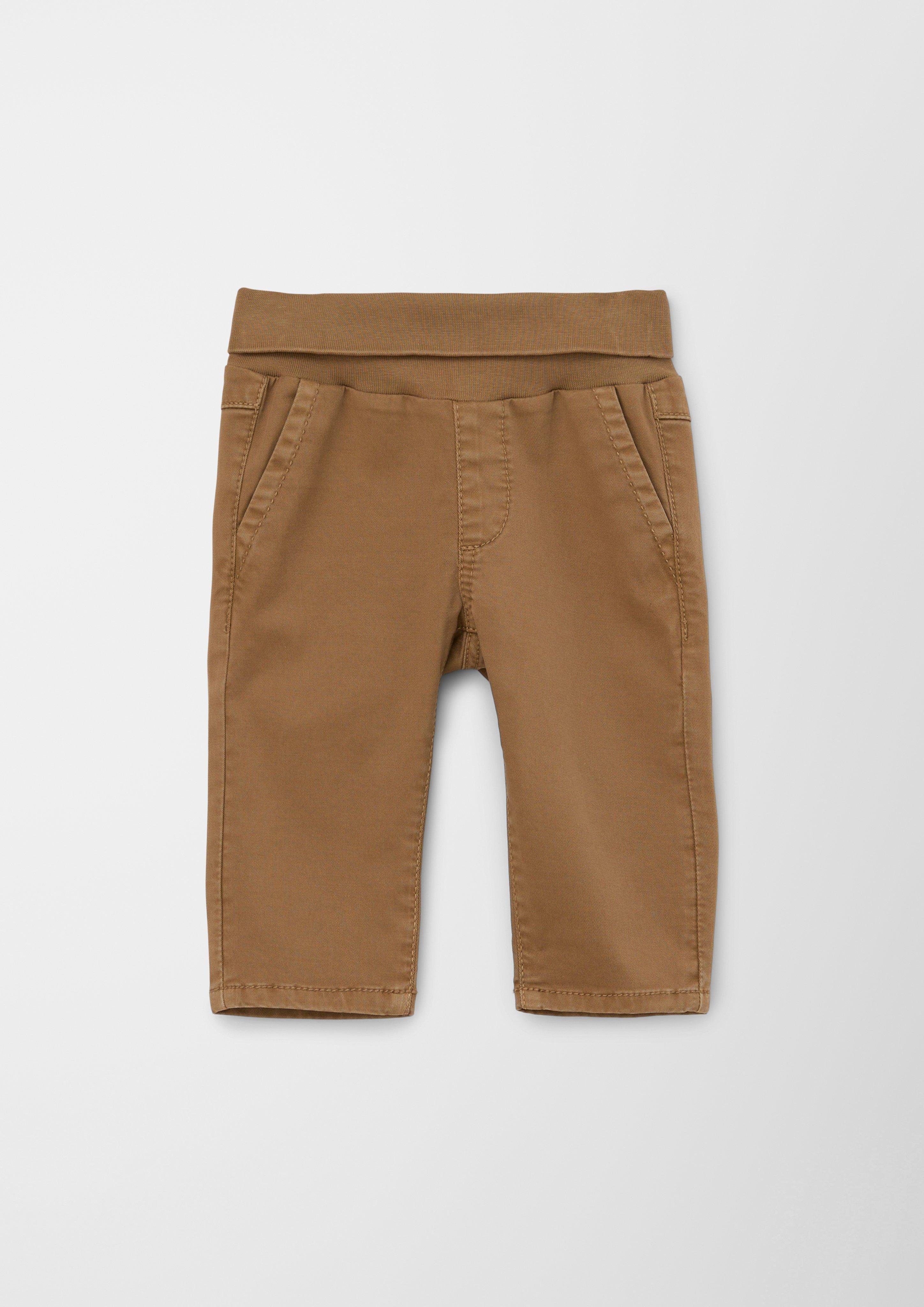 Dye s.Oliver sandstein aus Stoffhose Chino Baumwolltwill Garment