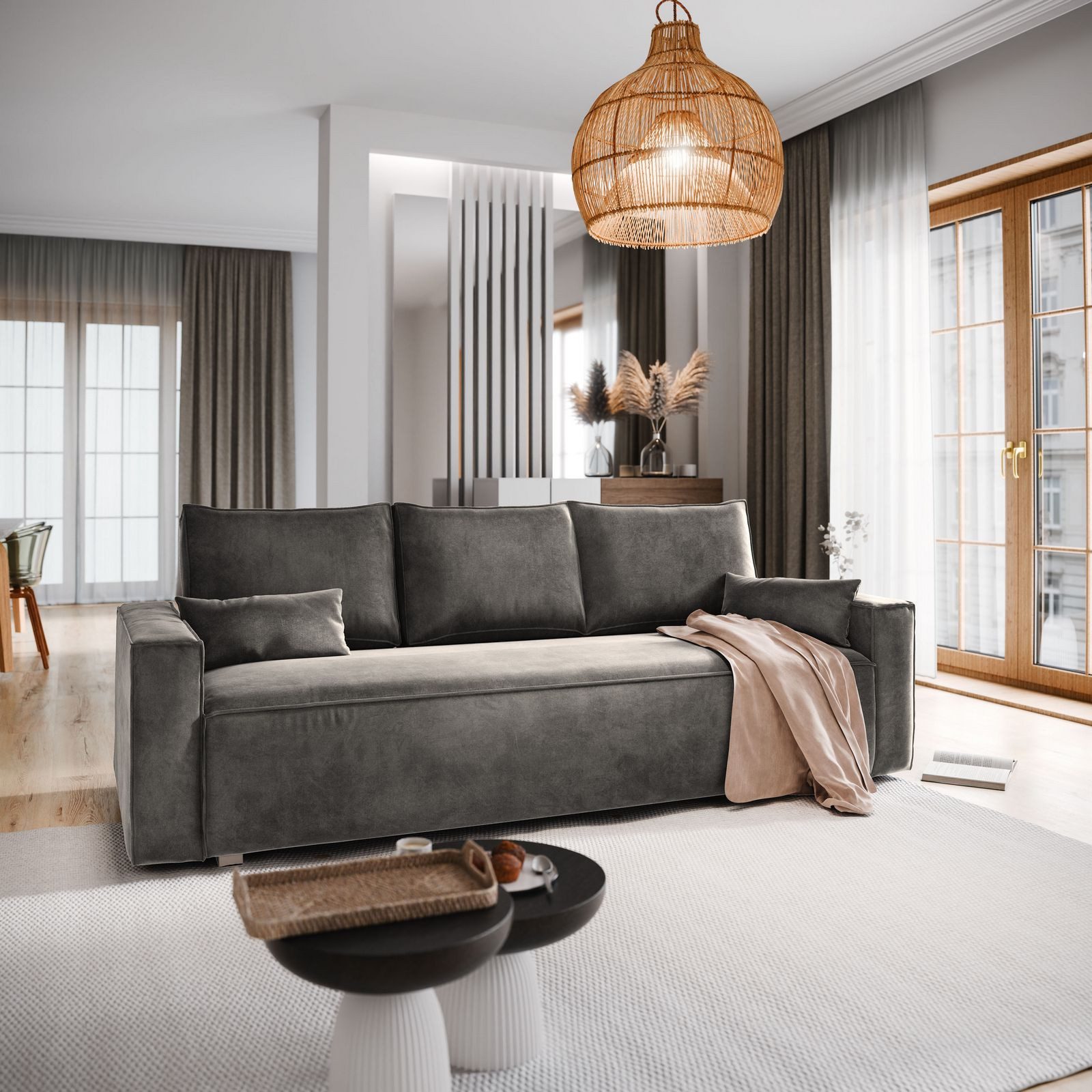 Masseno Sofa ALATRI mit Schlaffunktion, Schlafsofa, günstig online kaufen