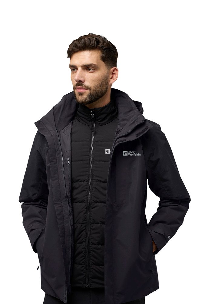 Jack Wolfskin 3-in-1-Funktionsjacke ROMBERG 3IN1 JKT M